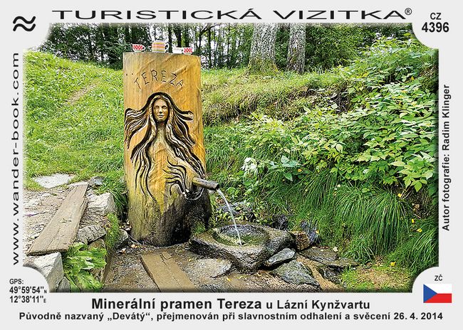 Minerální pramen Tereza u Lázní Kynžvartu