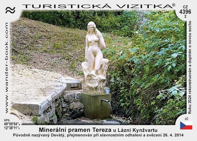 Minerální pramen Tereza u Lázní Kynžvartu
