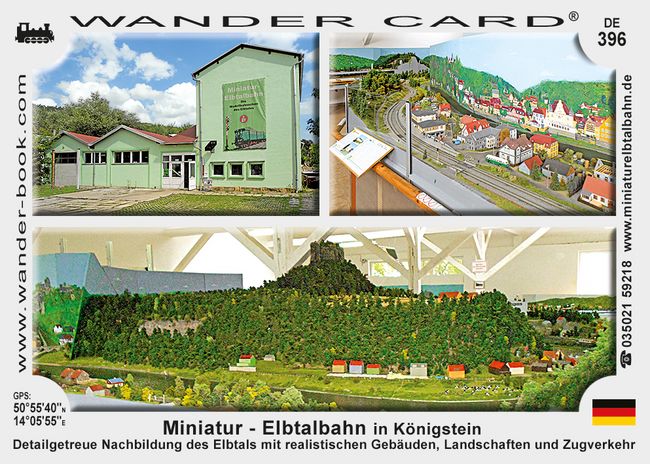 Miniatur- Elbtalbahn in Königstein