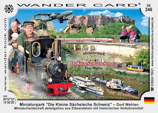 Miniaturpark "Die Kleine Sächsische Schweiz" – Dorf Wehlen