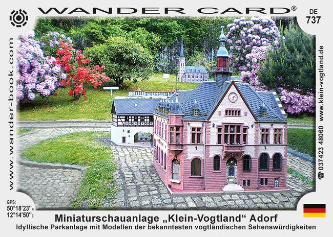 Miniaturschauanlage „Klein-Vogtland“ Adorf