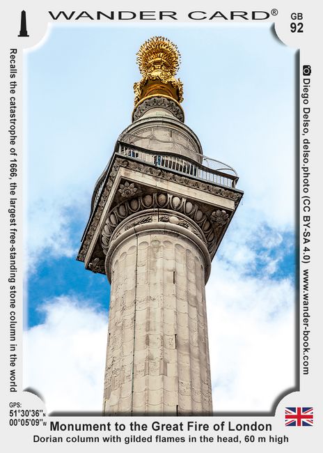 Monument to the Great Fire of London
