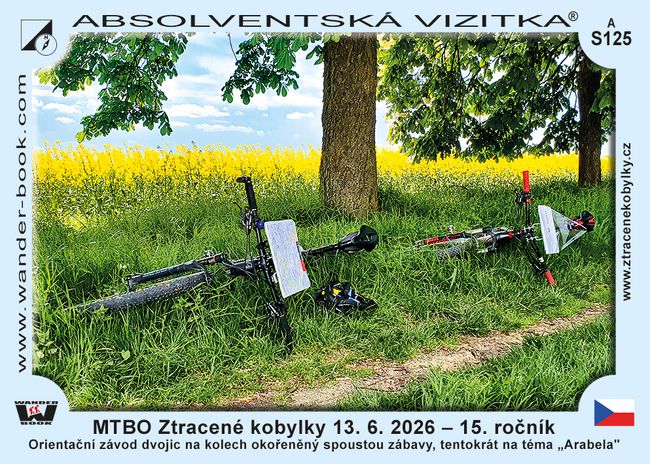 MTBO Ztracené kobylky 13. 6. 2026 – 15. ročník
