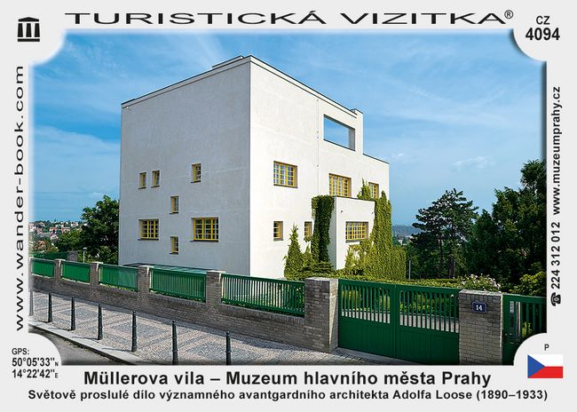 Müllerova vila - Muzeum hlavního města Prahy