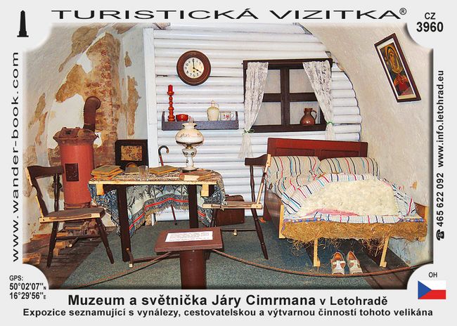 Muzeum a světnička Járy Cimrmana v Letohradě