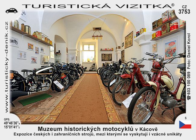 Muzeum historických motocyklů v Kácově