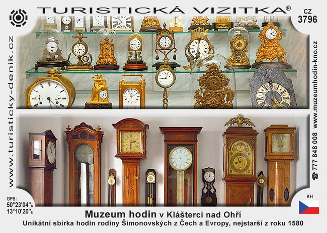 Muzeum hodin v Klášterci nad Ohří