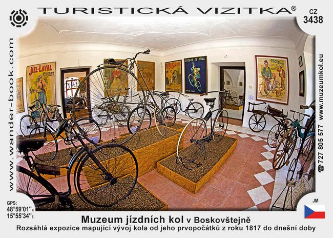 Muzeum jízdních kol v Boskovštejně