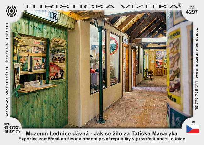 Muzeum Lednice dávná - Jak se žilo za Tatíčka Masaryka