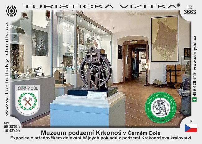 Muzeum podzemí Krkonoš v Černém Dole