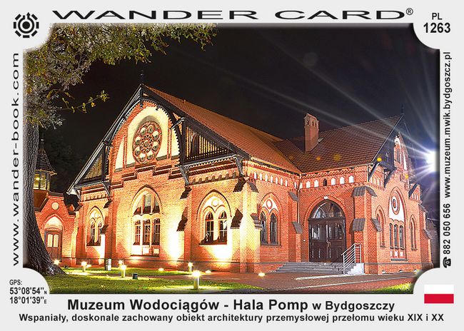 Muzeum Wodociągów - Hala Pomp w Bydgoszczy