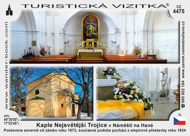 Kaple Nejsvětější Trojice v Náměšti na Hané