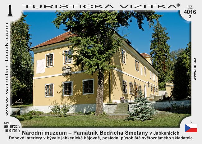 Národní muzeum – Památník Bedřicha Smetany v Jabkenicích