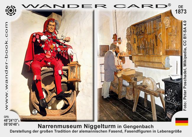 Narrenmuseum Niggelturm in Gengenbach