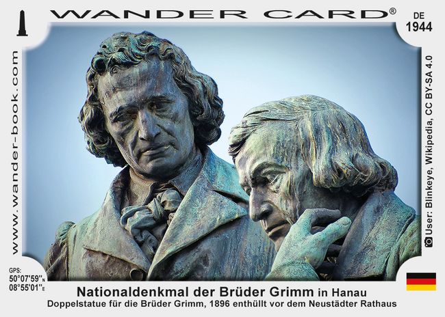 Nationaldenkmal der Brüder Grimm in Hanau