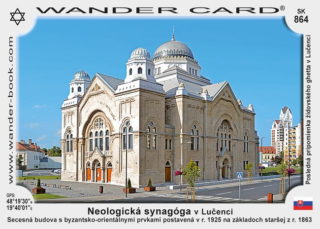 Neologická synagóga v Lučenci