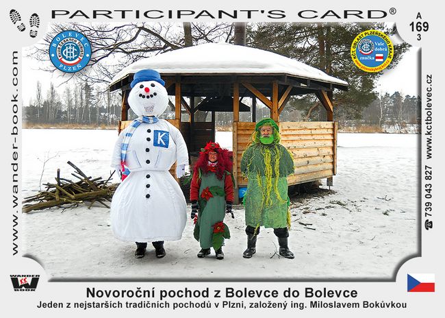 Novoroční pochod z Bolevce do Bolevce