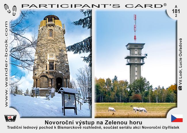 Novoroční výstup na Zelenou horu