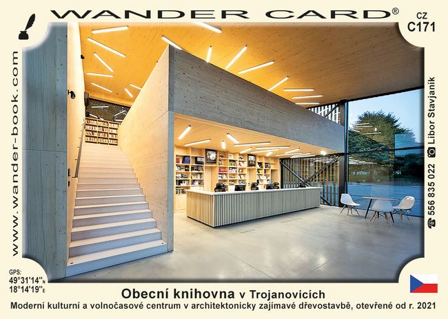 Obecní knihovna v Trojanovicích