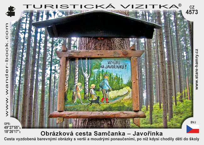 Obrázková cesta Samčanka – Javořinka