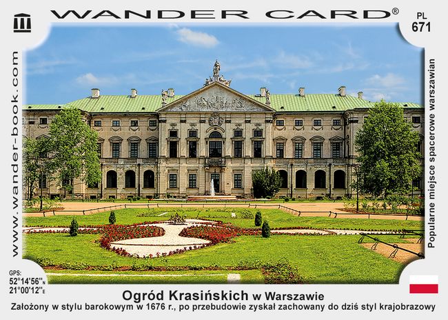 Ogród Krasińskich w Warszawie