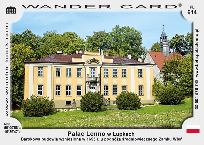 Pałac Lenno w Łupkach