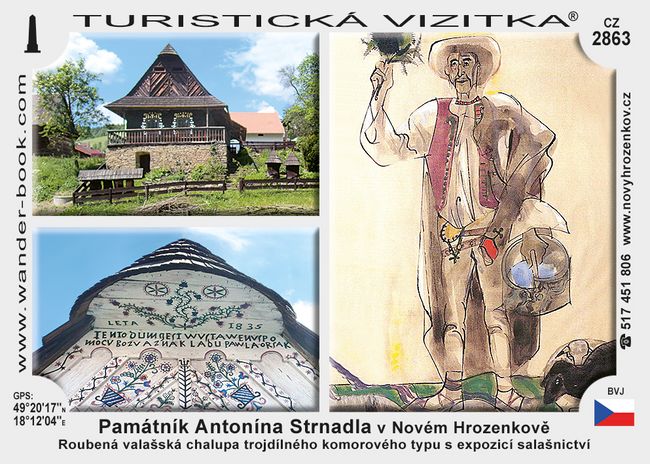 Památník Antonína Strnadla v Novém Hrozenkově