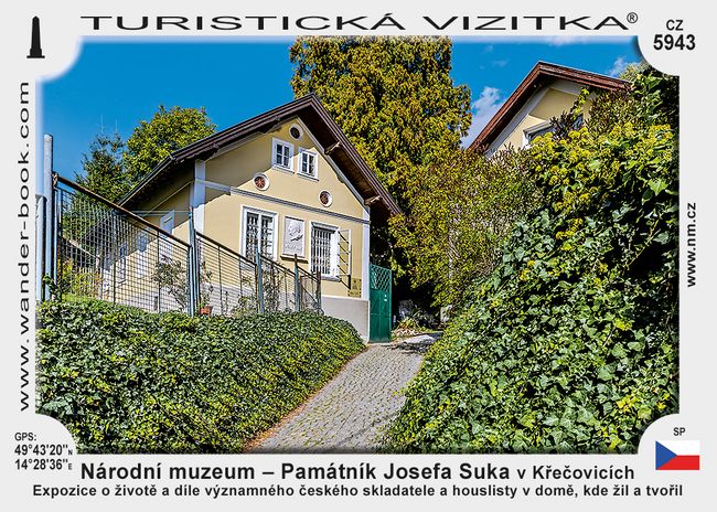 Národní muzeum – Památník Josefa Suka v Křečovicích