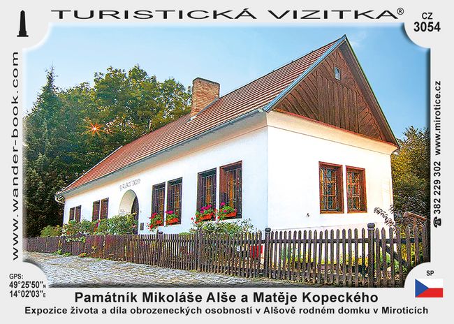Památník Mikoláše Alše a Matěje Kopeckého