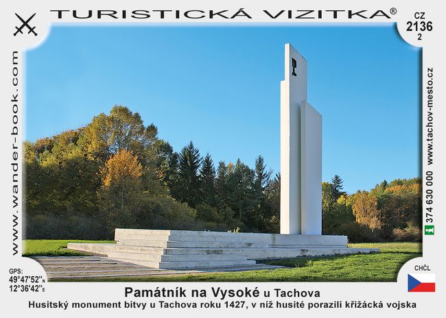 Památník na Vysoké u Tachova