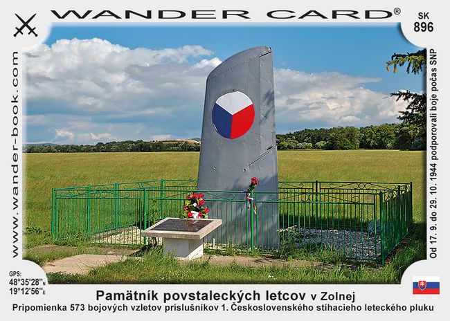 Pamätník povstaleckých letcov v Zolnej