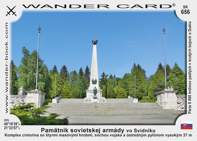 Pamätník sovietskej armády vo Svidníku