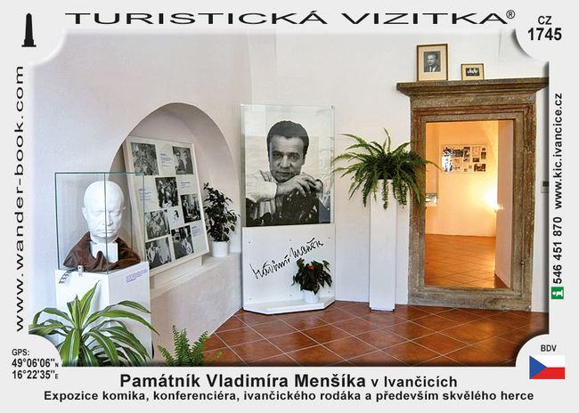 Památník Vladimíra Menšíka v Ivančicích
