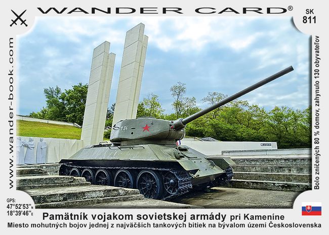 Pamätník vojakom sovietskej armády pri Kameníne