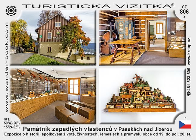 Památník zapadlých vlastenců v Pasekách nad Jizerou