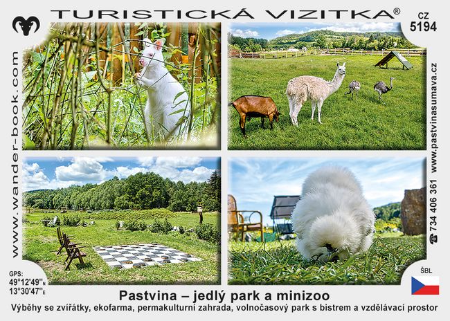 Pastvina – jedlý park a minizoo
