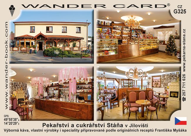 Pekařství a cukrářství Stáňa v Jílovišti