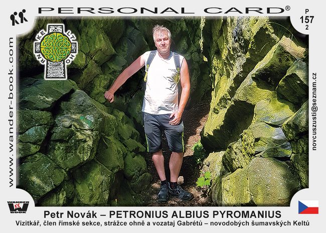 Petr Novák – PETRONIUS ALBIUS PYROMANIUS