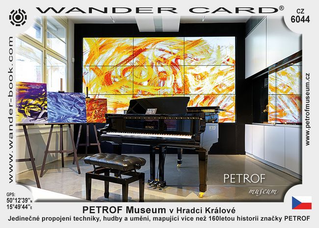 PETROF Museum v Hradci Králové