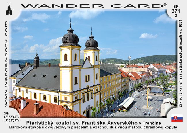 Piaristický kostol sv. Františka Xaverského v Trenčíne