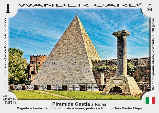 Piramide Cestia a Roma