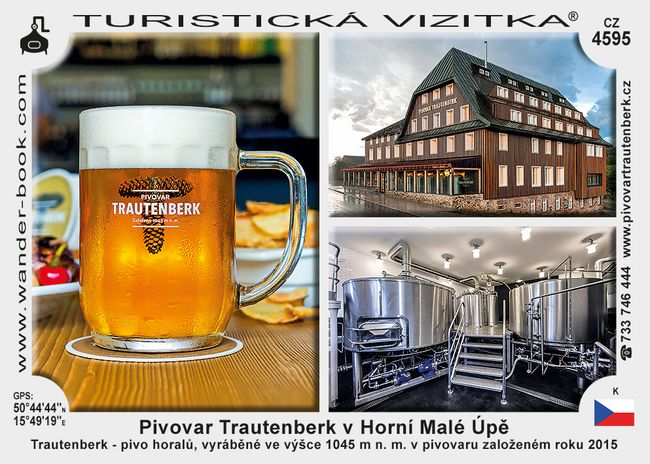 Pivovar Trautenberk v Horní Malé Úpě