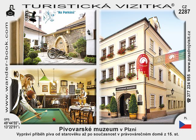 Pivovarské muzeum v Plzni