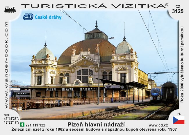 Plzeň Hlavní nádraží