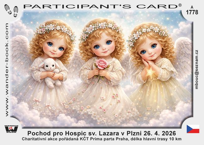 Pochod pro Hospic sv. Lazara v Plzni 26. 4. 2026