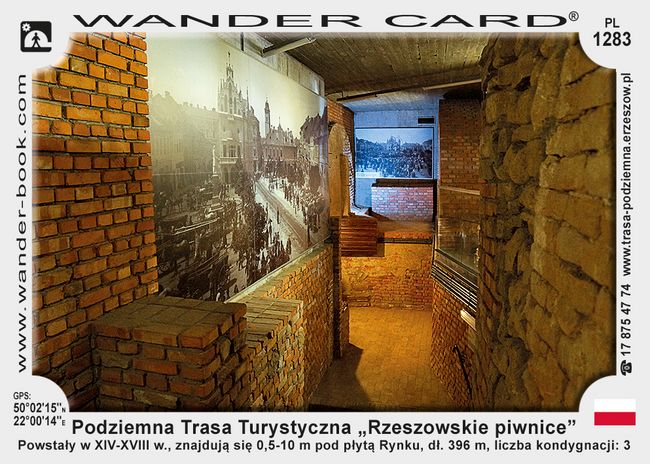 Podziemna Trasa Turystyczna „Rzeszowskie piwnice”