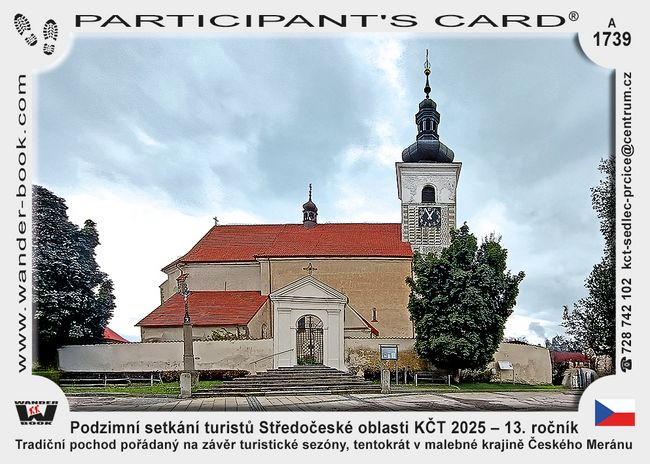 Podzimní setkání turistů Středočeské oblasti KČT 2025 – 13. ročník