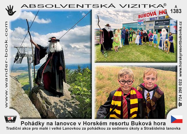 Pohádky na lanovce v Horském resortu Buková hora