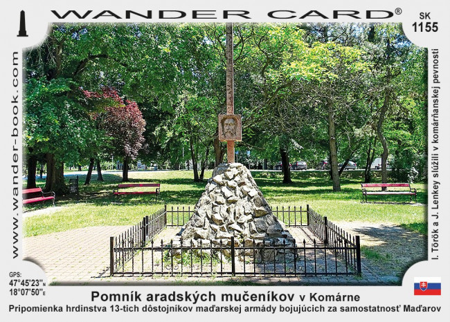 Pomník aradských mučeníkov v Komárne
