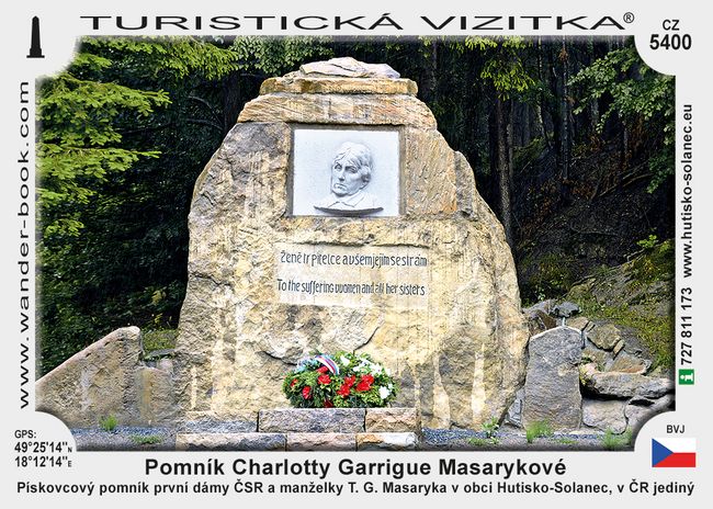 Pomník Charlotty Garrigue Masarykové